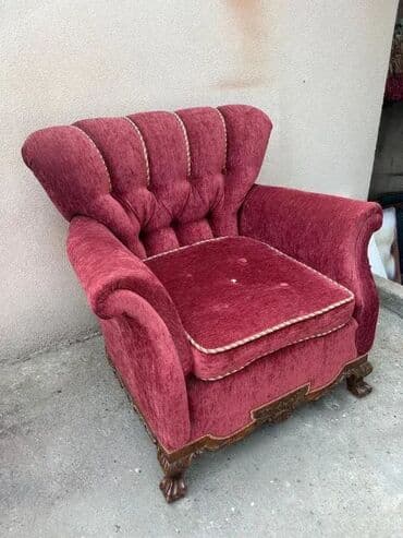 Stilske fotelje: Stara stilska BERZERA fotelja - lavlje šape 🛋️🦁 Chippendale stara na lalafo.rs — 3 Stilske fotelje: Stara stilska BERZERA fotelja - lavlje šape 🛋️🦁 Chippendale stara — 3