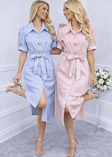 Women's Clothing: 04. Haljina prugice 2.900 dinara L at lalafo.rs — 2 Women's Clothing: 04. Haljina prugice 2.900 dinara L — 2