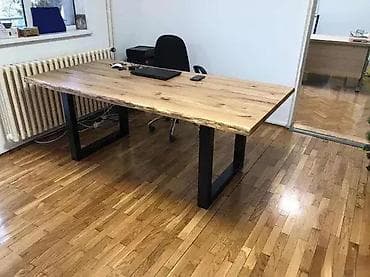Kancelarijski stolovi Konferencijski sto od hrasta rustik masiv na lalafo.rs — 5 Kancelarijski stolovi Konferencijski sto od hrasta rustik masiv — 5