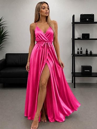 07. HIT OVE SEZONE 🥰 Saten haljina u prelepim bojama S M L XL 2.600 na lalafo.rs 07. HIT OVE SEZONE 🥰 Saten haljina u prelepim bojama S M L XL 2.600