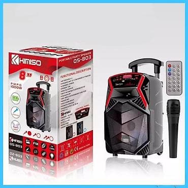 Kimiso Bluetooth zvučnik sa mikrofonom QS-803 Novo, neotpakovano na lalafo.rs — 2 Kimiso Bluetooth zvučnik sa mikrofonom QS-803 Novo, neotpakovano — 2