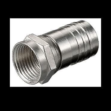 F-konektor za koaxialni kabal 7 mm, deblje stranice, PROFI kvalitet na lalafo.rs — 2 F-konektor za koaxialni kabal 7 mm, deblje stranice, PROFI kvalitet — 2