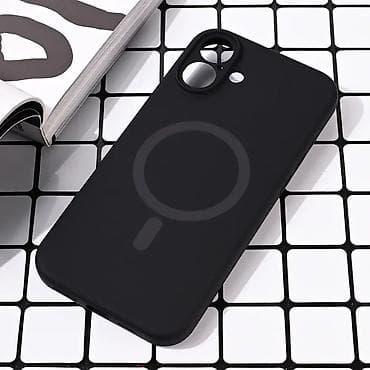 Maska Magsafe Pure color za iPhone 16 Plus 6.7 crna na lalafo.rs — 1 Maska Magsafe Pure color za iPhone 16 Plus 6.7 crna — 1