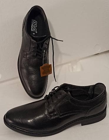 Kožne crne cipele – broj 43,Cena: 4990 din (naznačeno na slici). - na lalafo.rs — 3 Kožne crne cipele – broj 43,Cena: 4990 din (naznačeno na slici). - — 3