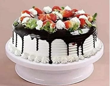 Rotacioni stalak za torte 28cm precizna dekoracija Savršena torta na lalafo.rs — 3 Rotacioni stalak za torte 28cm precizna dekoracija Savršena torta — 3