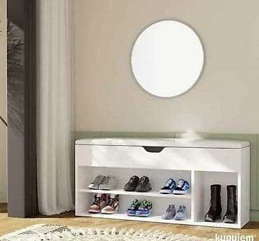 Klupa/ormarić za hodnik sa prostorom za obuću - Dimenzije: širina na lalafo.rs — 1 Klupa/ormarić za hodnik sa prostorom za obuću - Dimenzije: širina — 1