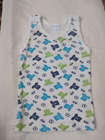 Dečije muške i ženske atlet majice. Vel 2-14. 100% pamuk. Cena 200 na lalafo.rs — 6 Dečije muške i ženske atlet majice. Vel 2-14. 100% pamuk. Cena 200 — 6