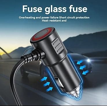 Auto razvodnik/adapter za upaljač sa pametnim digitalnim ekranom - 4 na lalafo.rs — 4 Auto razvodnik/adapter za upaljač sa pametnim digitalnim ekranom - 4 — 4