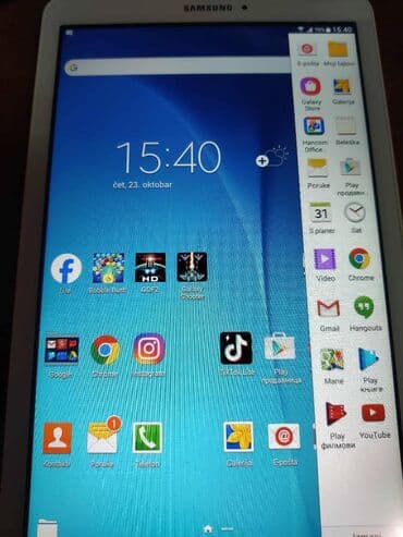 Tableti: Na prodaju samsung galaxy Tab e ocuvan kao nov bez i jedne tackice u na lalafo.rs Tableti: Na prodaju samsung galaxy Tab e ocuvan kao nov bez i jedne tackice u