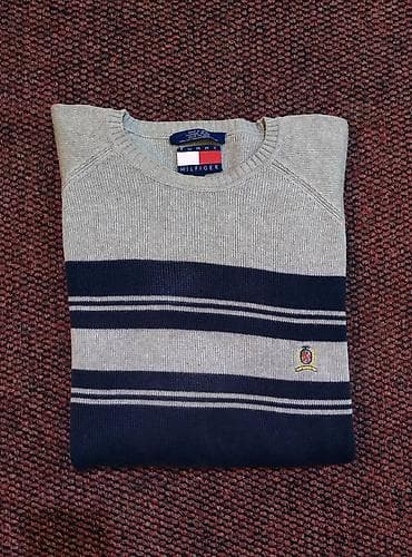 Tommy Hilfiger muški pamučni džemper vel. M Vrhunski prelepi na lalafo.rs — 4 Tommy Hilfiger muški pamučni džemper vel. M Vrhunski prelepi — 4