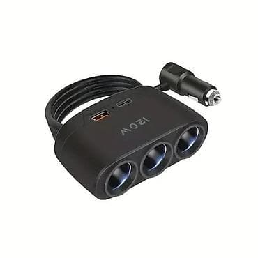 Auto punjač sa 3 priključka+2 USB Ouyaaqii D'25 NOVO. Opis proizvoda na lalafo.rs — 1 Auto punjač sa 3 priključka+2 USB Ouyaaqii D'25 NOVO. Opis proizvoda — 1