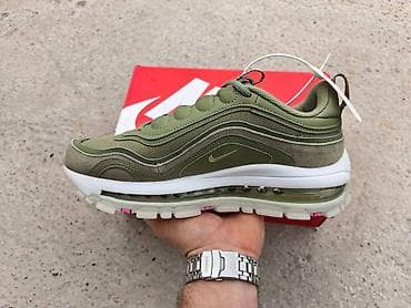 Nike Air Max 97 – maslinasto zelene patike - Ikoničan AM97 talasasti na lalafo.rs — 3 Nike Air Max 97 – maslinasto zelene patike - Ikoničan AM97 talasasti — 3