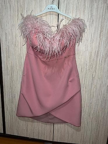 Roze mini haljina bez bretela, veličina M. - Brend: Mascka Official na lalafo.rs Roze mini haljina bez bretela, veličina M. - Brend: Mascka Official