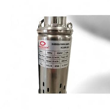 Pumpe za veš mašine: Dubinska pumpa PROLINETECH PLT/DPR-550/2 (raketa) – pouzdano rešenje na lalafo.rs — 2 Pumpe za veš mašine: Dubinska pumpa PROLINETECH PLT/DPR-550/2 (raketa) – pouzdano rešenje — 2