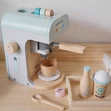 Crib & Stroller Toys: Drveni aparat za kafu za decu – set sa dodacima ☕ Preslatki drveni at lalafo.rs — 3 Crib & Stroller Toys: Drveni aparat za kafu za decu – set sa dodacima ☕ Preslatki drveni — 3