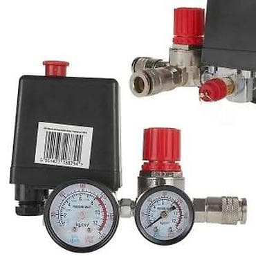 Air Compressors: Regulator pritiska sa manometrima za kompresore - Kompletni sklop at lalafo.rs — 2 Air Compressors: Regulator pritiska sa manometrima za kompresore - Kompletni sklop — 2