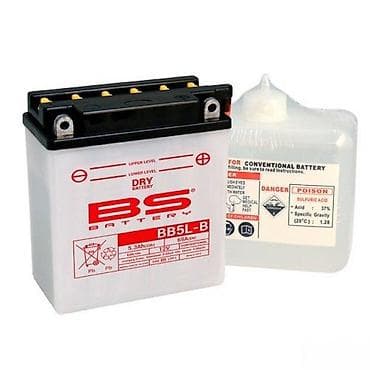 Transport: BS Battery BB5L-B – konvencionalni moto akumulator (suvi, sa zasebnim at lalafo.rs — 1 Transport: BS Battery BB5L-B – konvencionalni moto akumulator (suvi, sa zasebnim — 1