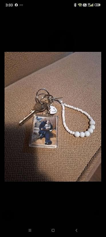 Set prijateljskih priveza za ključeve – 2 komada. - Dizajn: metalni at lalafo.rs — 7 Set prijateljskih priveza za ključeve – 2 komada. - Dizajn: metalni — 7