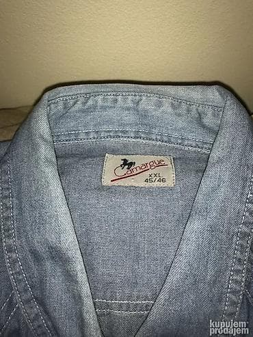Original Camargue kosulja od teksas platna XXL 100% cotton Ramena at lalafo.rs — 2 Original Camargue kosulja od teksas platna XXL 100% cotton Ramena — 2