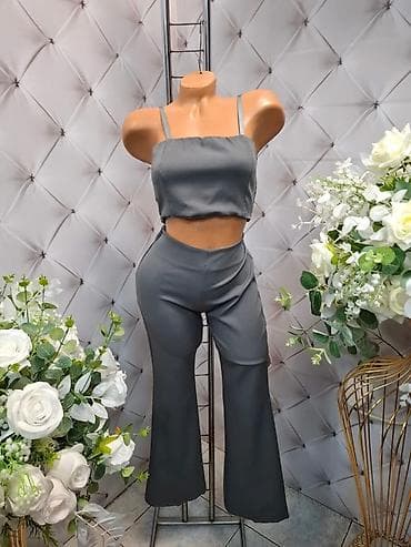 🔥Elegantni ženski komplet 3 u 1 u tamnosivoj boji. ❗️3999 din cena na lalafo.rs — 3 🔥Elegantni ženski komplet 3 u 1 u tamnosivoj boji. ❗️3999 din cena — 3