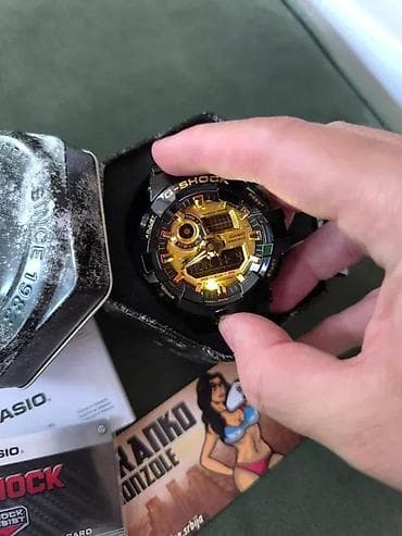 Original CASIO G-SHOCK Chronograph GA-710GB-1AER 53mm Novo na lalafo.rs — 7 Original CASIO G-SHOCK Chronograph GA-710GB-1AER 53mm Novo — 7