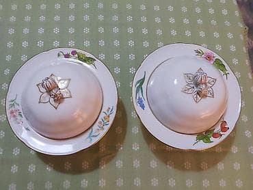 Porcelanski set za posluživanje sa poklopcem i podlogom sa grejačem - na lalafo.rs — 2 Porcelanski set za posluživanje sa poklopcem i podlogom sa grejačem - — 2