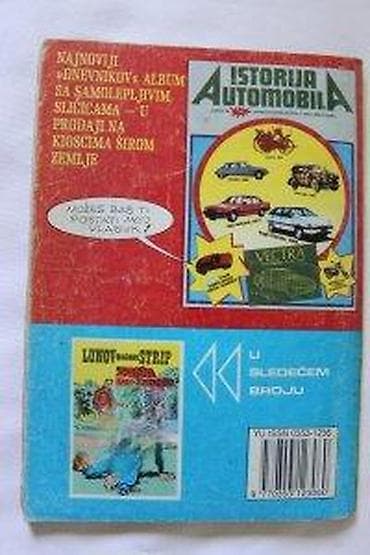 Sport & Hobby: LUNOV MAGNUS STRIP 841, LMS 841, MISTER NO, OBAVEŠTAJAC | Lunov at lalafo.rs — 9 Sport & Hobby: LUNOV MAGNUS STRIP 841, LMS 841, MISTER NO, OBAVEŠTAJAC | Lunov — 9