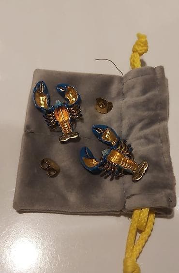 Earrings: GOODAFTERNINE minđuše – “Lobster/Jastog” motiv - Original brend at lalafo.rs — 8 Earrings: GOODAFTERNINE minđuše – “Lobster/Jastog” motiv - Original brend — 8