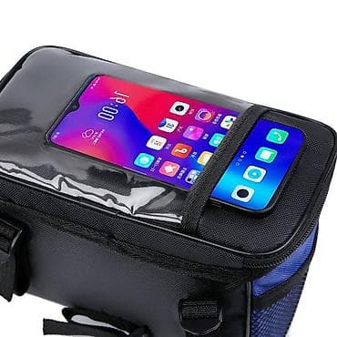 Bike accessories: Torbica za bicikl – prednja (na ramu/volanu) sa prozirnim držačem za at lalafo.rs — 6 Bike accessories: Torbica za bicikl – prednja (na ramu/volanu) sa prozirnim držačem za — 6