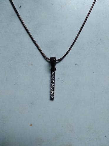 Ogrlica sa priveskom sa cirkonima duzina 100 cm na lalafo.rs — 2 Ogrlica sa priveskom sa cirkonima duzina 100 cm — 2