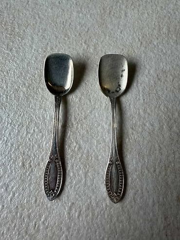 Vintage srebrne kašičice 800 Italija Padova Elegantne male srebrne na lalafo.rs Vintage srebrne kašičice 800 Italija Padova Elegantne male srebrne