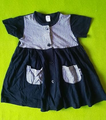 Skirts: Haljina tamno plava vel 80, pamučna, obim ispod pazuha 54 cm, dužina at lalafo.rs — 3 Skirts: Haljina tamno plava vel 80, pamučna, obim ispod pazuha 54 cm, dužina — 3