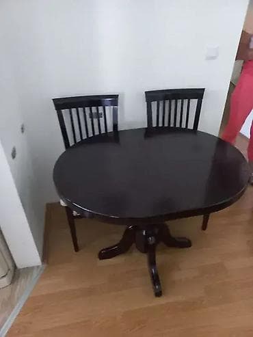 Furniture: Trpezarijski sto "Ovalni" Opis: Trpezarijski sto sa ovalnom tablom od at lalafo.rs — 2 Furniture: Trpezarijski sto "Ovalni" Opis: Trpezarijski sto sa ovalnom tablom od — 2
