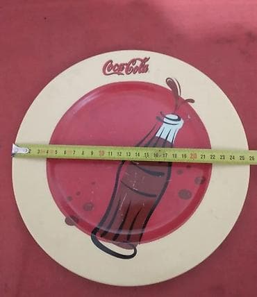 Retro tanjiri Coca cola, veliki, sitne ogrebotine, stanje kao na na lalafo.rs — 6 Retro tanjiri Coca cola, veliki, sitne ogrebotine, stanje kao na — 6