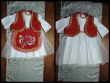 Dečja narodna nošnja – komplet za devojčice - Komplet obuhvata: belu na lalafo.rs — 1 Dečja narodna nošnja – komplet za devojčice - Komplet obuhvata: belu — 1