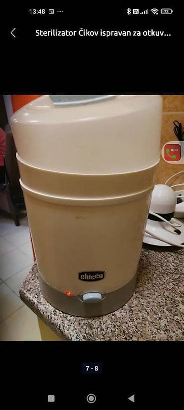 Sterilizator CIKOV za otkuvavanje bebinih flasica
Ispravan
Mirjevo na lalafo.rs — 1 Sterilizator CIKOV za otkuvavanje bebinih flasica
Ispravan
Mirjevo — 1