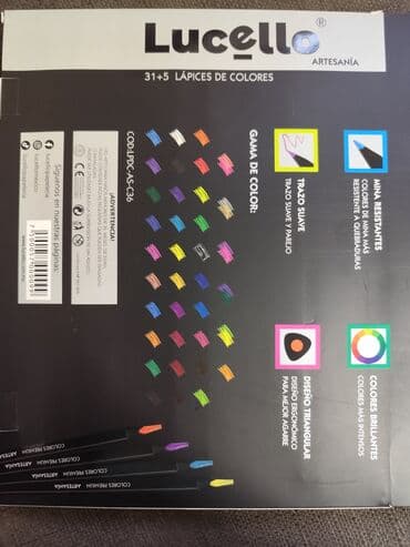 Crystals and minerals: Lucello Artesanía – set drvenih bojica - 31+5 bojica u boji (ukupno at lalafo.rs — 4 Crystals and minerals: Lucello Artesanía – set drvenih bojica - 31+5 bojica u boji (ukupno — 4