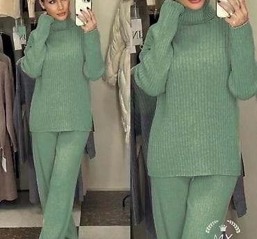 pantalone gina benotti: Ženski pleteni komplet – rolka i pantalone - Dvodijelni komplet od na lalafo.rs — 1 pantalone gina benotti: Ženski pleteni komplet – rolka i pantalone - Dvodijelni komplet od — 1