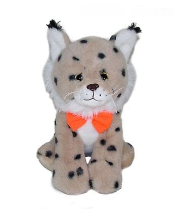 Plišana igračka – ris sa narandžastom leptir-mašnom - Realističan na lalafo.rs Plišana igračka – ris sa narandžastom leptir-mašnom - Realističan