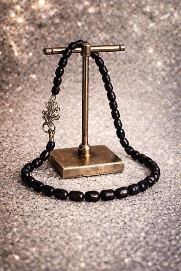 🖤Ogrlica od crnih slatkovodnih bisera – I klasa Elegantna ogrlica na lalafo.rs 🖤Ogrlica od crnih slatkovodnih bisera – I klasa Elegantna ogrlica