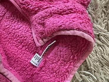 Dečja plišana jakna/džemper na rajsferšlus - Boja: jarko roze - na lalafo.rs — 2 Dečja plišana jakna/džemper na rajsferšlus - Boja: jarko roze - — 2