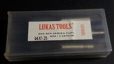 Tool Accessories & Attachments: Set nareznica LUKAS TOOLS – HSS DIN 352 - Tip: ručne nareznice (set at lalafo.rs — 4 Tool Accessories & Attachments: Set nareznica LUKAS TOOLS – HSS DIN 352 - Tip: ručne nareznice (set — 4