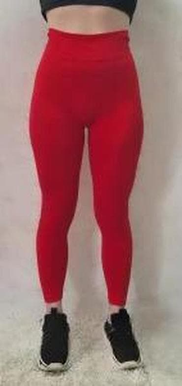 Leggings, Bike shorts: Crvene ženske helanke sa visokim strukom. Dizajnirane su za udobnost i at lalafo.rs — 9 Leggings, Bike shorts: Crvene ženske helanke sa visokim strukom. Dizajnirane su za udobnost i — 9