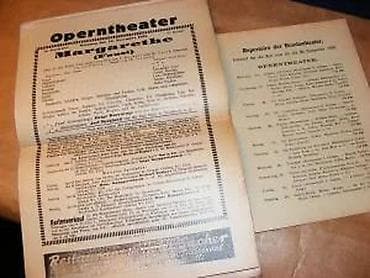 Opern Theater Offizielles Programm Margarethe (Faust) 10. november na lalafo.rs — 5 Opern Theater Offizielles Programm Margarethe (Faust) 10. november — 5