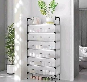 Višenamenski ormarić sa fiokama i garderobnim nosačima - Tip na lalafo.rs Višenamenski ormarić sa fiokama i garderobnim nosačima - Tip