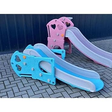 Dečiji tobogan sa košem za košarku – unutra/spolja - Višenamenski na lalafo.rs — 3 Dečiji tobogan sa košem za košarku – unutra/spolja - Višenamenski — 3