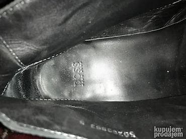 Original Hugo Boss cipele 42 100% prevrnuta koza Crna boja TOP na lalafo.rs — 2 Original Hugo Boss cipele 42 100% prevrnuta koza Crna boja TOP — 2