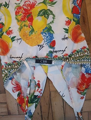 Duga letnja haljina na bretele – CBR, veličina S - Kroj: duga na lalafo.rs — 4 Duga letnja haljina na bretele – CBR, veličina S - Kroj: duga — 4