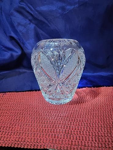 Antique Decor: Vaza nova kristal,led kristal,rucni rad. ceska. 70te. Vaza at lalafo.rs — 4 Antique Decor: Vaza nova kristal,led kristal,rucni rad. ceska. 70te. Vaza — 4