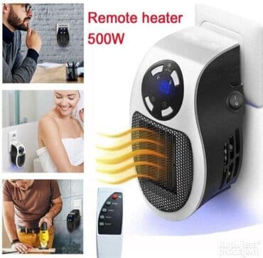 Keramičke grejalice: 🔥 Mini zidna grejalica 500W sa daljinskim upravljačem Praktična mini na lalafo.rs Keramičke grejalice: 🔥 Mini zidna grejalica 500W sa daljinskim upravljačem Praktična mini